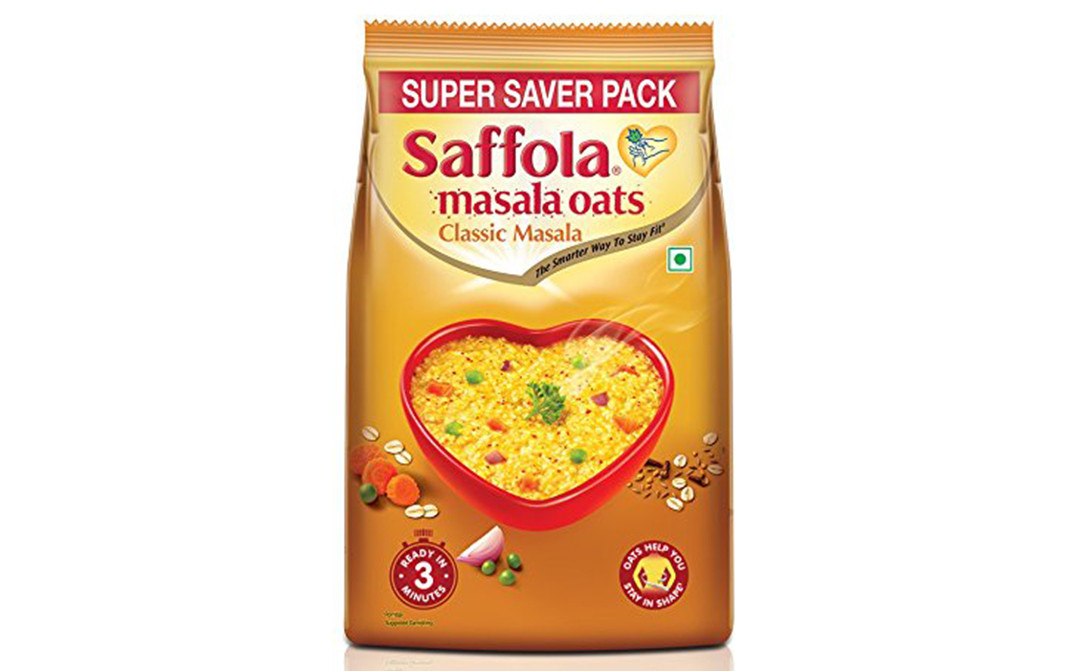 Saffola Masala Oats Classic Masala Reviews Ingredients Recipes